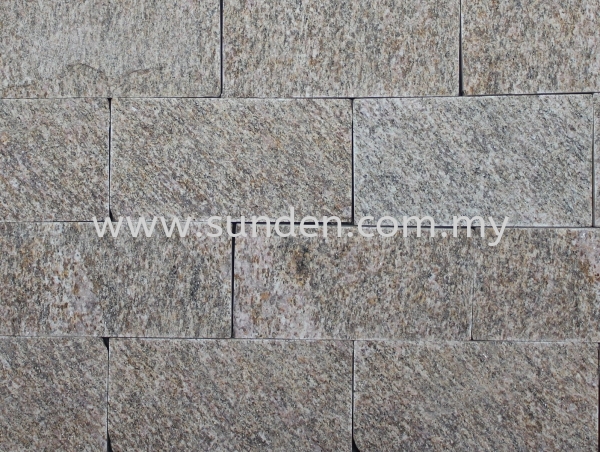 RF Goldcoast Yellow Rockface Stone SUNDEN STONE Malaysia, Selangor, Kuala Lumpur (KL), Puchong Manufacturer, Supplier, Supply, Supplies | Sunden Paving Sdn Bhd