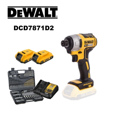 DCF7871D2 20V MAX B/L DREAMLINER IMPACT DRIVER