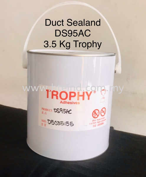 Duct Sealant DS95AC 3.5Kg Trophy Ducting Installation, Contracting Material Pahang, Malaysia, Kuantan Supplier, Suppliers, Supply, Supplies | HTE Industrial Supplies (M) Sdn Bhd