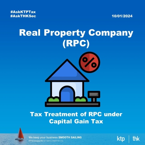 Real Property Company Tax 2024