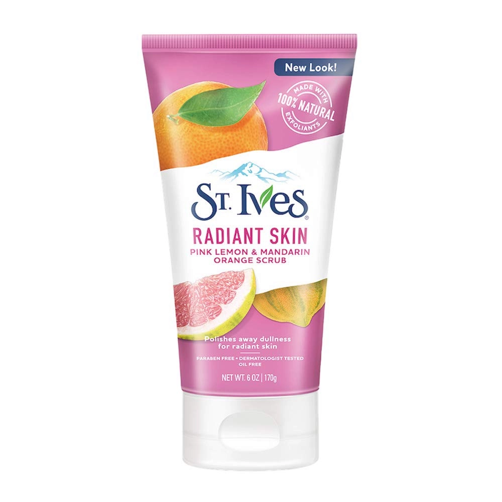 St.ives Radiant Skin Scrub Pink Lemon & Mandarin 170g