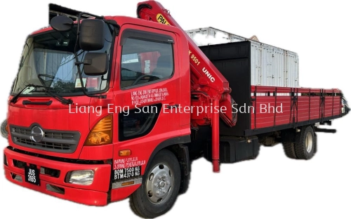 RENTAL 20FT 5TONS LORRY CRANE SERVICE 