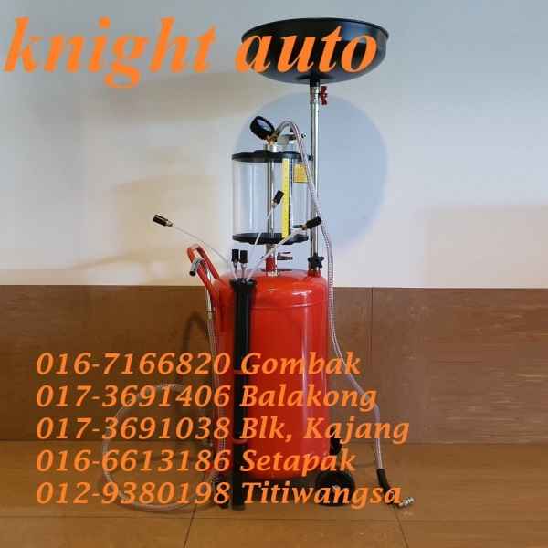 KGT 80L Pneumatic Multi Purpose Oil Drainer ID33811 (RM540) ID34962 (RM448) Lubrication Oil Equip / Diesel Pump  Garage (Workshop)   Selangor, Malaysia, Kuala Lumpur (KL), Seri Kembangan, Setapak, Kajang Supplier, Suppliers, Supply, Supplies | Knight Auto Sdn Bhd