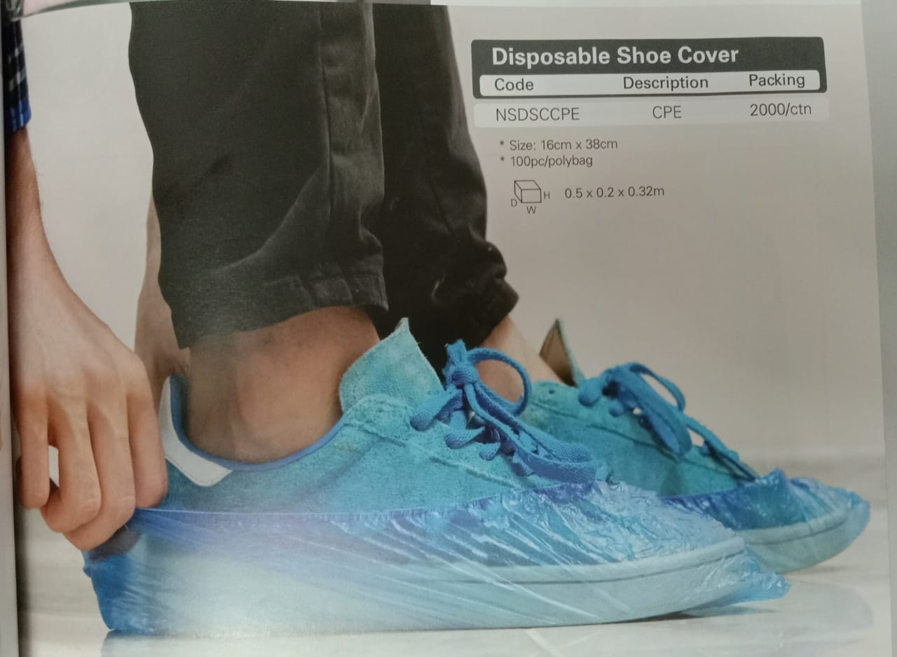 DISPOSABLE SHOE COVER