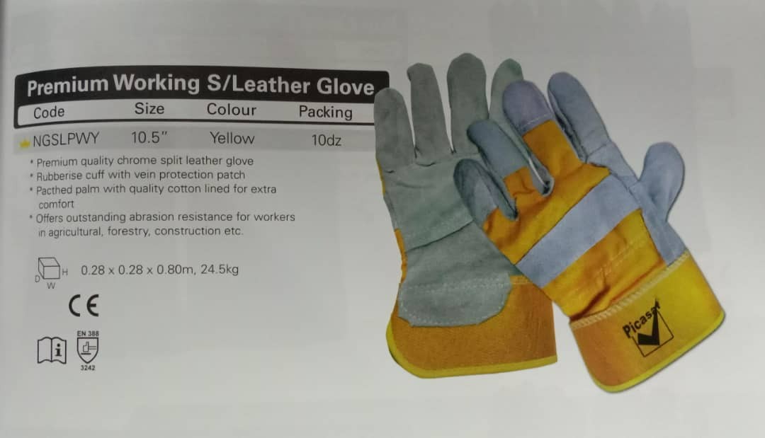 PICASAF SEMI LEATHER GLOVE