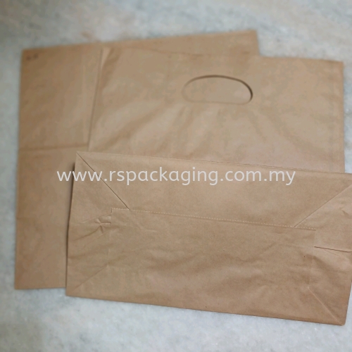 Paper bag with/without die cut