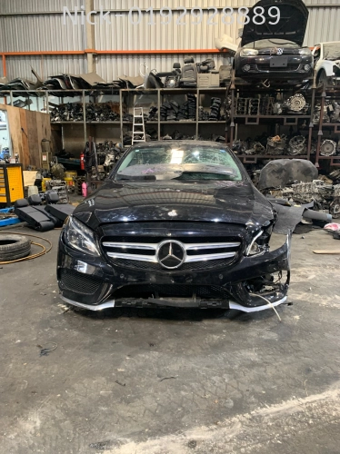 HALFCUT MERCEDES BENZ W205 WAGON M274 ENGINE