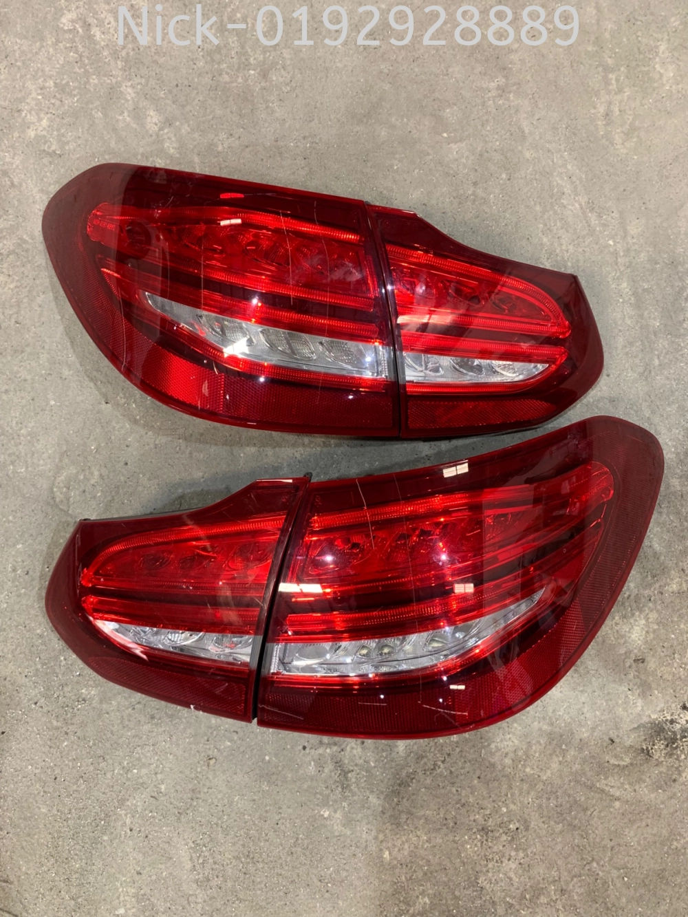 MERCEDES BENZ W205 WAGON TAIL LIGHT SET