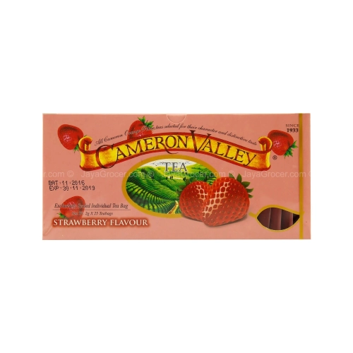 Cameron Valley Tea Strawberry Flavour 25's