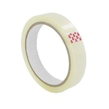 Plain Transparent | Brown OPP Tape - 18 mm (W) x 36 m (L)