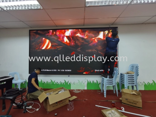 W3.84M X H1.92 P3.07 INDOOR LED DISPLAY BOARD (FULL COLOUR)