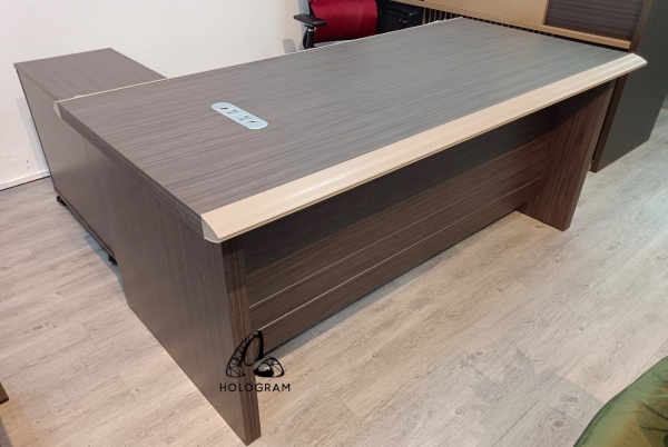 EXECUTIVE TABLE C/W MOBILE SIDE CABINET ALD-BT1809A  Executive Series Office Working Table Office Furniture Johor Bahru (JB), Malaysia, Molek Supplier, Suppliers, Supply, Supplies | Hologram Furniture Sdn Bhd