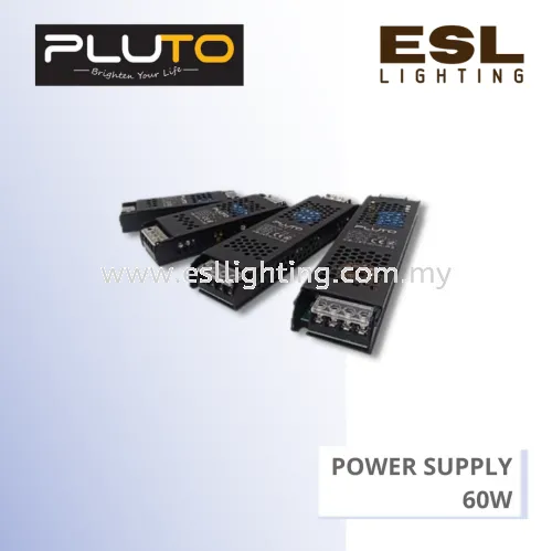 PLUTO Power Supply - 24V2.5A - PLT-60W-12V/24V-PS IP20