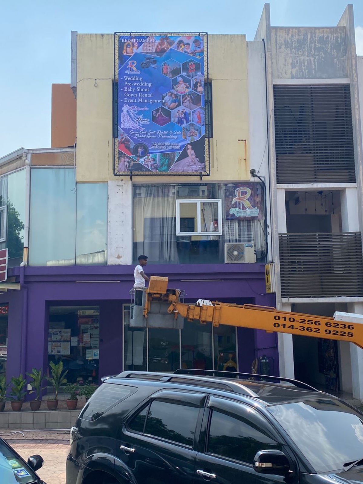 RETAIL ZIGZAG BANNER PRINTING SERVICE AT TTDI, PAVILION BUKIT JALIL, KLANG VALLEY, GLENMARIE