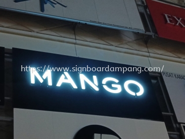 Mango billboard at cheras - 3d led letters billboard at bandar mahkota cheras -  mall billboard at balakong