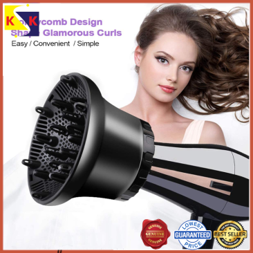 INGRID Universal Adjustable Hair Diffuser Hair Dryer Nozzle for Curly or Wavy Hair Styling