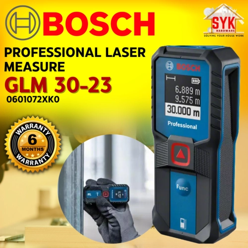 SYK BOSCH GLM30-23 GLM 30-23 0601072XK0 Digital Laser Measure Distance Meter Rangefinder Machine Pengukuran Jarak