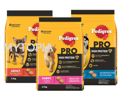 PEDIGREE PRO HI-PROTEIN DOG FOOD PEDIGREE DOG FOOD Perak, Malaysia, Selangor, Kuala Lumpur (KL), Ipoh, Batu Gajah Supplier, Suppliers, Supply, Supplies | MYTOPIA PETCARE SDN. BHD.
