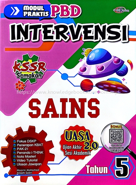 INTERVENSI SAINS KSSR SEMAKAN TAHUN 5 Primary 5 SK BOOK Sabah, Malaysia, Sandakan Supplier, Suppliers, Supply, Supplies | Knowledge Book Co (SDK) Sdn Bhd