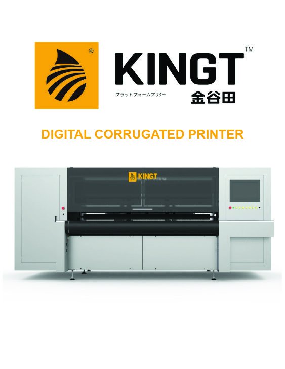 KINGT 2500A DIGITAL CORRUGATED PRINTER