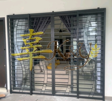 Installation Mild Steel Window & Door (S Design)at Diamond City in Semenyih(Window&Door)