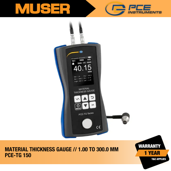 PCE-TG 150 Material Thickness Gauge | PCE Instruments by Muser Thickness PCE Instruments Kuala Lumpur (KL), Malaysia, Selangor, Sunway Velocity Supplier, Suppliers, Supply, Supplies | Muser Apac Sdn Bhd