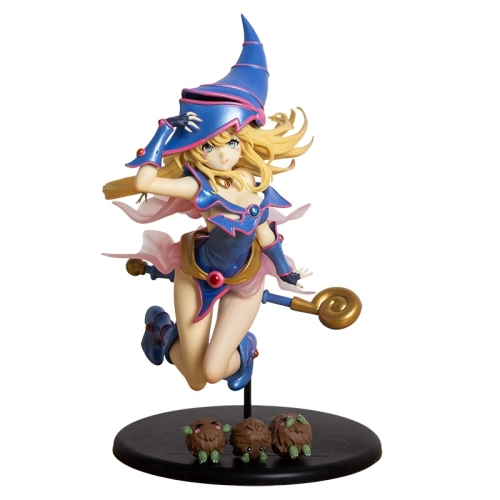 Yu-Gi-Oh Duel Monsters Dark Magician Girl and Kuriboh Model Figurine 游戏王怪兽之决斗黑魔导女孩手办模型摆设