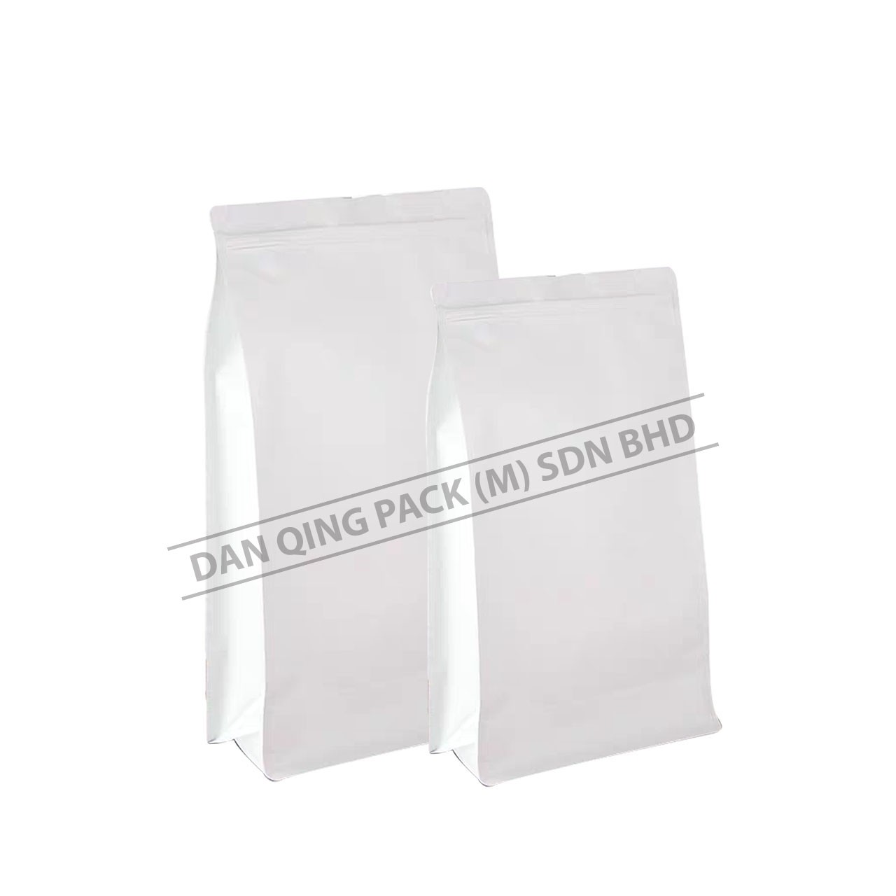 Flat Bottom Pouch (White)