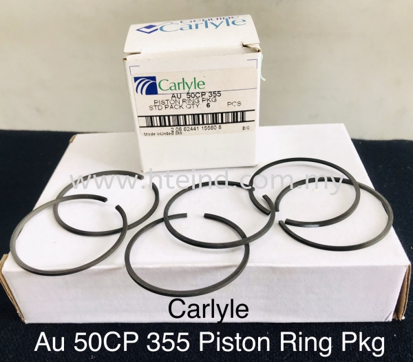 Au 50CP 355 Piston Ring Pkg Carlyle Semi Hermetic Compressor Parts Repair & Replacement Parts (Air Cond, Cool Room) Pahang, Malaysia, Kuantan Supplier, Suppliers, Supply, Supplies | HTE Industrial Supplies (M) Sdn Bhd