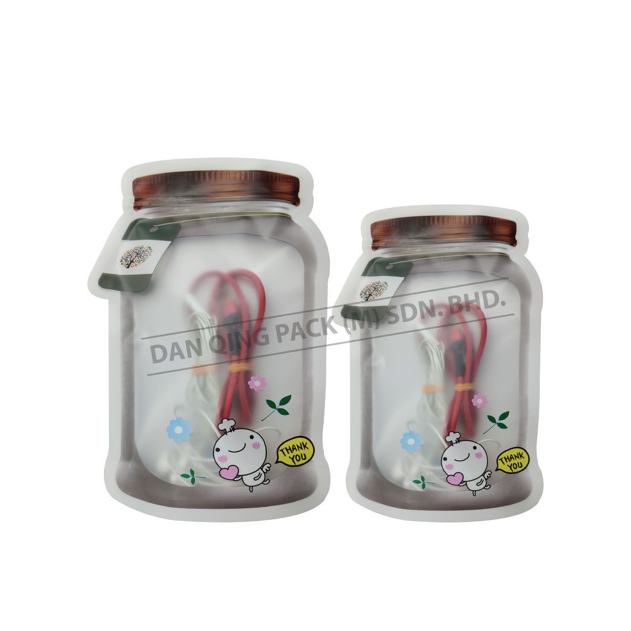 Bottle Shape Stand + Zipper