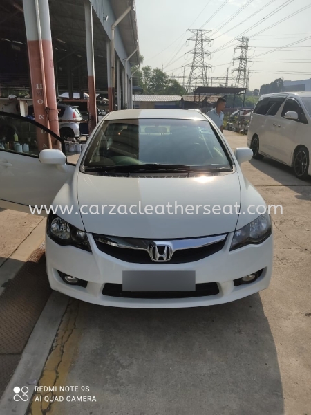 HONDA CIVIC FD STEERING WHEEL REPLACE ALCANTARA Steering Wheel Leather Selangor, Malaysia, Kuala Lumpur (KL), Seri Kembangan Service, Retailer, One Stop Solution | Carzac Sdn Bhd