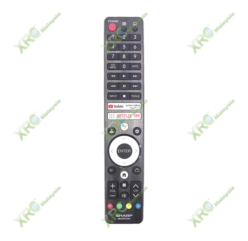 2T-C50EG1X SHARP SMART ANDROID TV REMOTE CONTROL Johor Bahru (JB ...