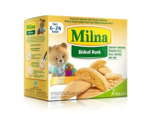 Milna Baby Biscuit Rusk Original 130g (6-24months)