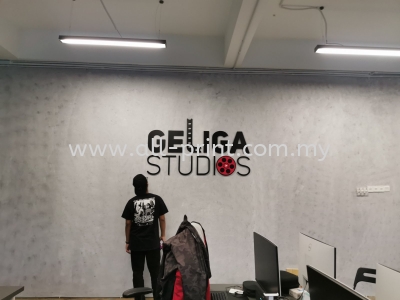 Geliga Studio (Bandar Sri Damansara) - 3D Cut Out PVC