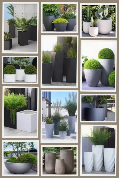 Custom-Made Outdoor Pots