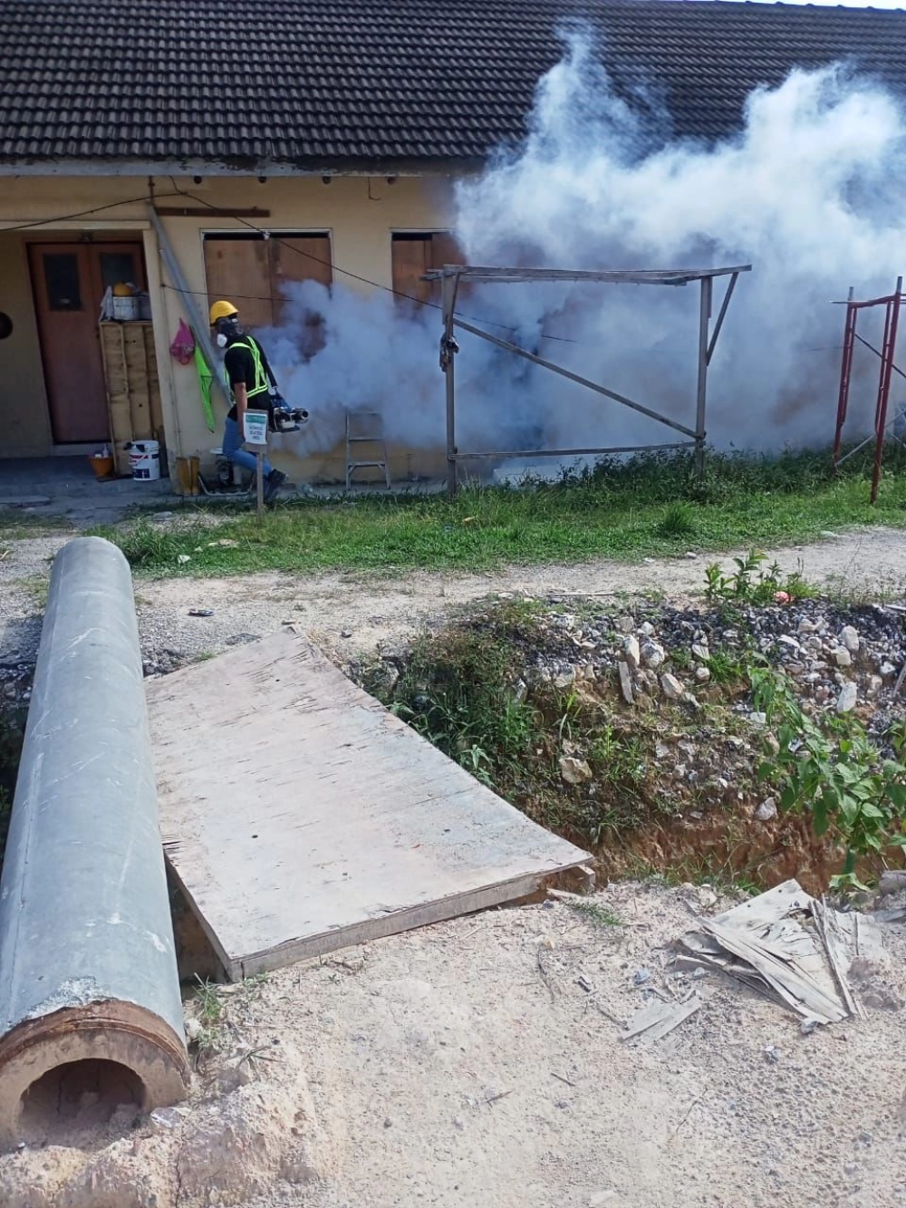 Pest Control Selangor - Fogging & Larvaciding at Atlantas Constuction Sdn. Bhd. KK2, Semenyih