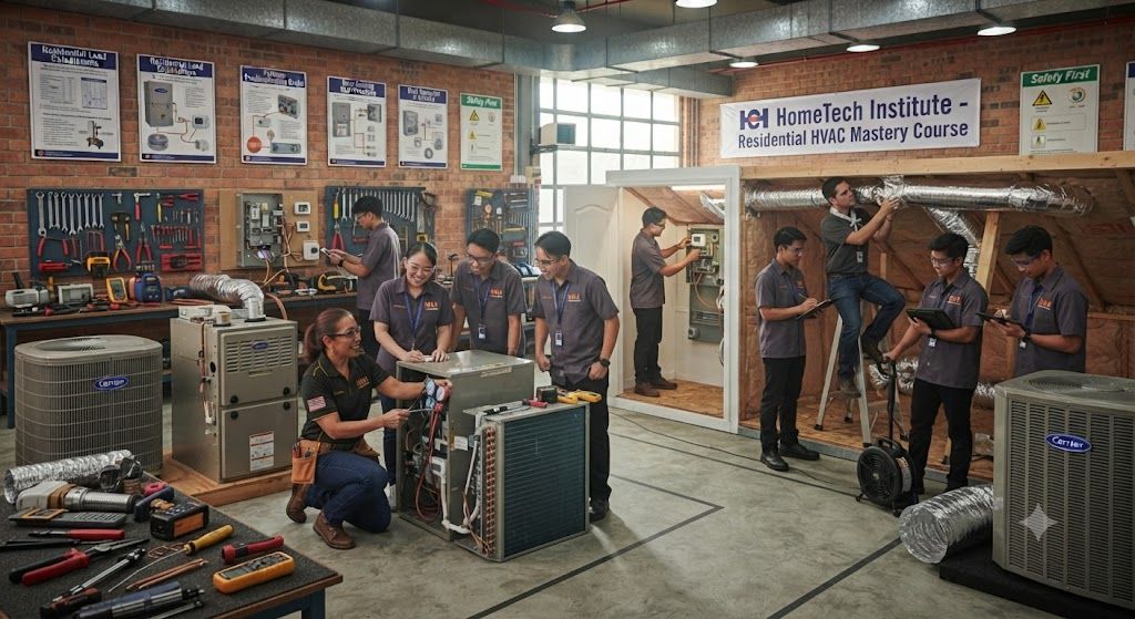 Residential HVAC workshop course