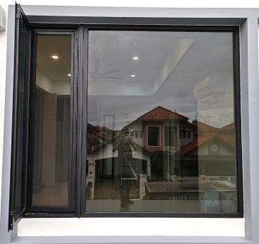 2 In 1 Aluminium Security Mesh+Glass Door And Window