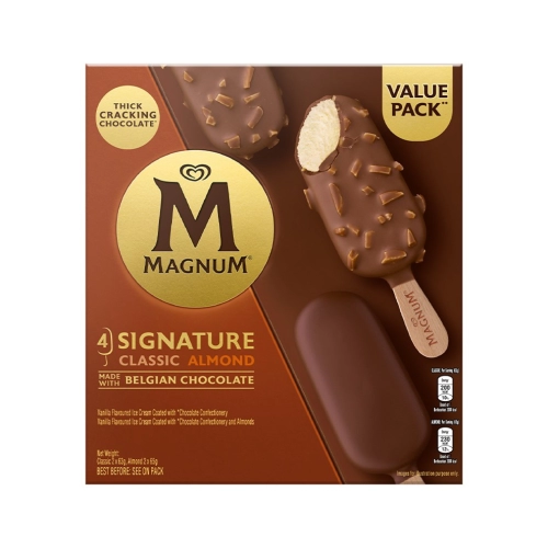 Magnum Signature Classic 2x63g & Almond 2x65g