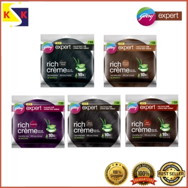 Godrej Expert Rich Cr猫me (20ml) Hair Colour Dye