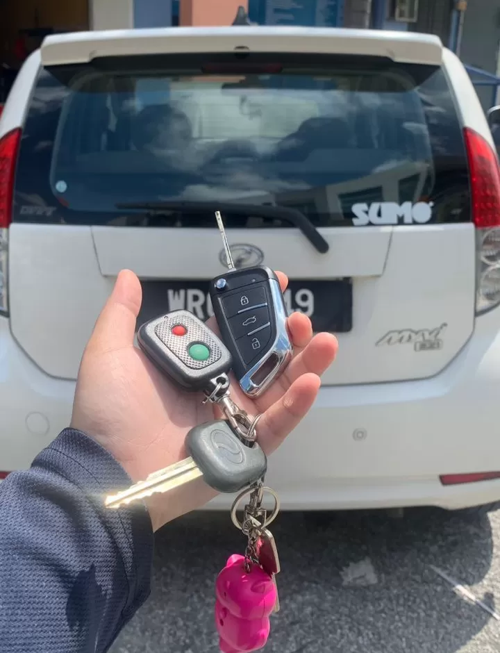 PERODUA REMOTE SETTING