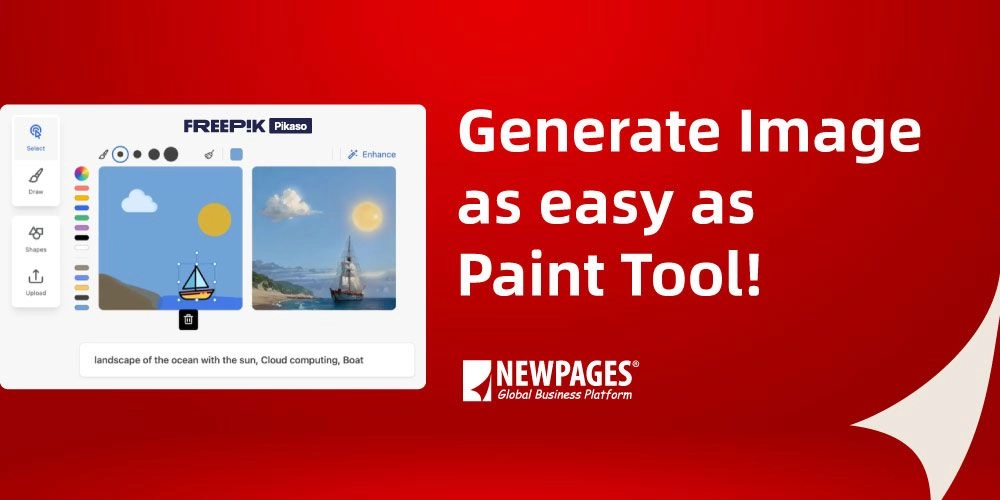 Generate Image as easy as Paint Tool!