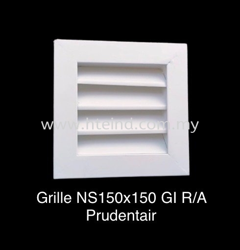 NS150x150 GI R/A Prudentair Grille Installation, Contracting Material Pahang, Malaysia, Kuantan Supplier, Suppliers, Supply, Supplies | HTE Industrial Supplies (M) Sdn Bhd