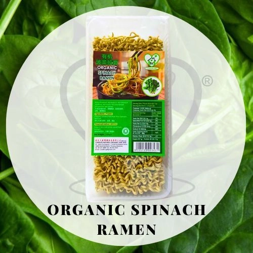 Organic Spinach Ramen 有机菠菜拉面 (Carelife) 300g