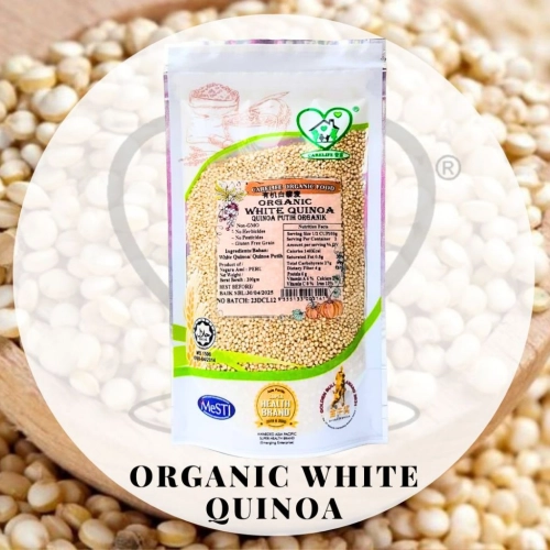 Organic White Quinoa 有机白藜麦 (Carelife) 200g