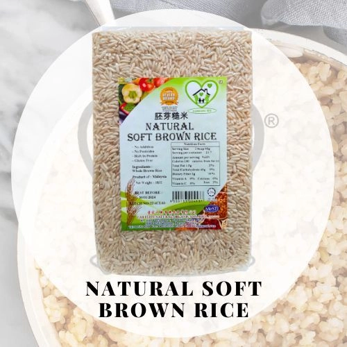 Natural Soft Brown Rice 胚芽糙米 (Carelife) 1kg