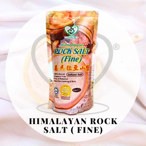 Himalayan Rock Salt-Fine 喜马拉雅山盐 (Carelife) 500g