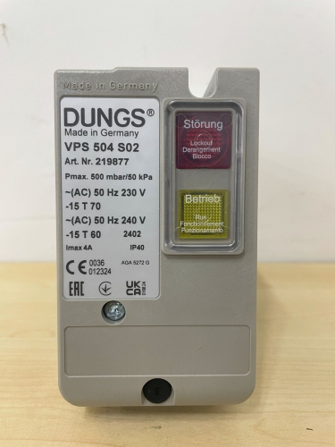 DUNGS Valve Proving System VPS 504 S02 230V 50Hz with conn. (219877)