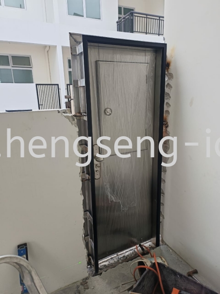  Safety Door / Sliding Door Door JB, Johor Bahru, Bandar Uda Utama Design, Service | Heng Seng Interior Design & Renovation