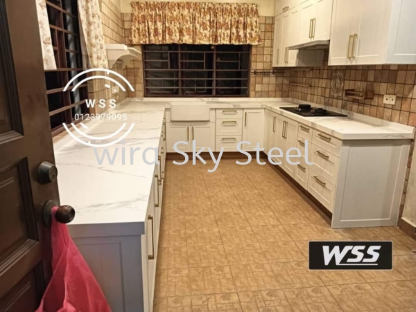 07 Kitchen Cabinet Aluminium Cabinet Selangor, Malaysia, Kuala Lumpur (KL), Semenyih Supplier, Suppliers, Supply, Supplies | Wira Sky Steel Sdn Bhd